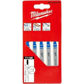 Milwaukee 55 MM T118BF 5'li Bi-Metal Dekupaj Bıçağı