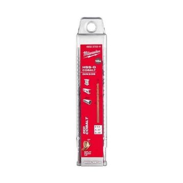 Milwaukee Altın Serisi HSS-G Co 10'lu 4.5x80 mm Metal Matkap Ucu