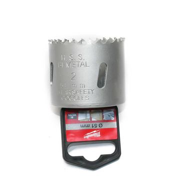 Milwaukee Bi Metal Contractor 51 mm Panç