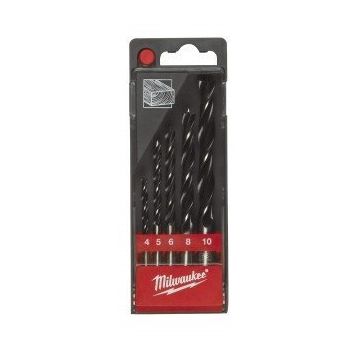 Milwaukee DIN7487E 5'li Set Ahşap Matkap Ucu