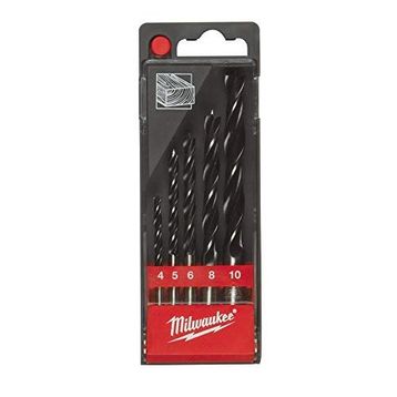 Milwaukee DIN7487E 5'li Set Ahşap Matkap Ucu