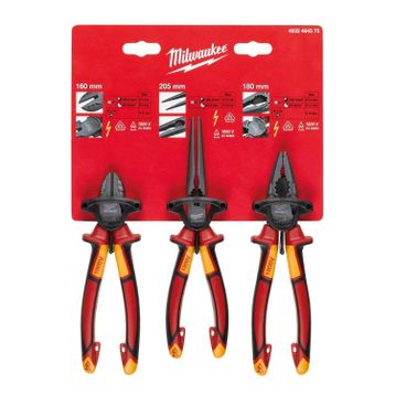 Milwaukee Hand Tools VDE 3'lü Pense Seti