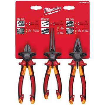 Milwaukee Hand Tools VDE 3'lü Pense Seti