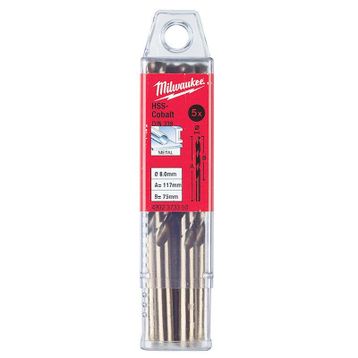 Milwaukee HSS-G Cobalt 5'li Paket 13x151 mm Metal Matkap Ucu