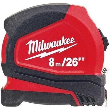 Milwaukee Pro Kompakt 26 inç 8 mt Şerit Metre