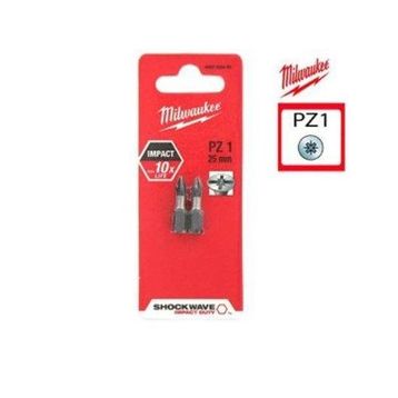 Milwaukee PZ1 25 mm 2'li Bits Matkap Ucu