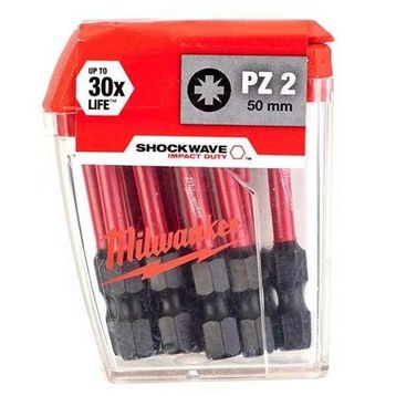 Milwaukee PZ2 50 mm 10'lu Bits Matkap Ucu
