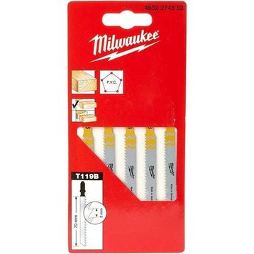 Milwaukee T119B 50 mm 5'li Dekupaj Bıçağı