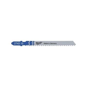 Milwaukee T127D 75 mm Metal Ahşap 5 lı Dekupaj Bıcağı