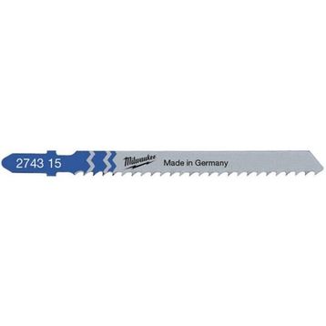 Milwaukee T127D 75 mm Metal Ahşap 5 lı Dekupaj Bıcağı