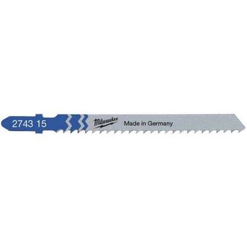 Milwaukee T127D 75 mm Metal Ahşap 5 lı Dekupaj Bıcağı