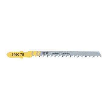 Milwaukee T244D 75 mm Ahşap 5'lı Dekupaj Bıcağı