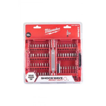 Milwaukee T4932430907 56 Parça Tornavida Vidalama Bits Ucu Seti