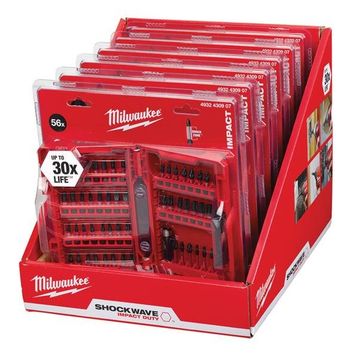 Milwaukee T4932430907 56 Parça Tornavida Vidalama Bits Ucu Seti