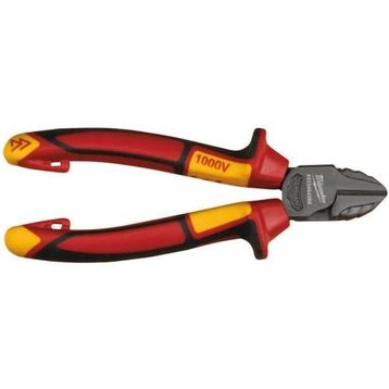 Milwaukee T4932464566 145 mm Ağır Hizmet Tipi VDE Elektrikçi İzoleli Yan Keski