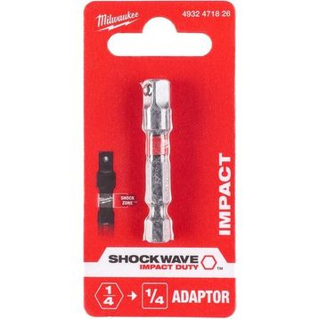 Milwaukee T4932471826 1/4 SD Lokma Bits Uç Adaptörü