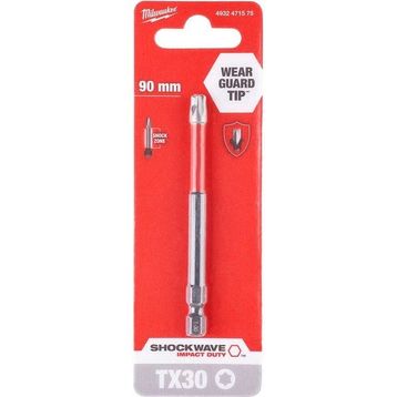 Milwaukee TX30 Shockwave 90 mm Bits Uç