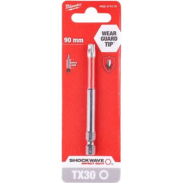 Milwaukee TX30 Shockwave 90 mm Bits Uç