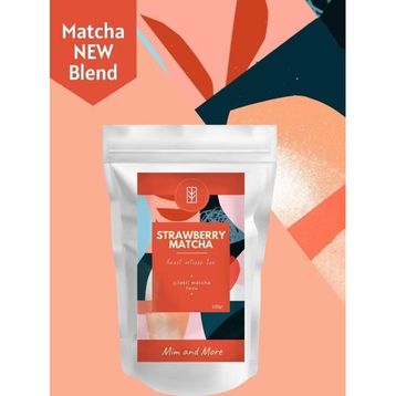 Mim and More 100 gr Çilek Aromalı Matcha