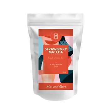 Mim and More 100 gr Çilek Aromalı Matcha
