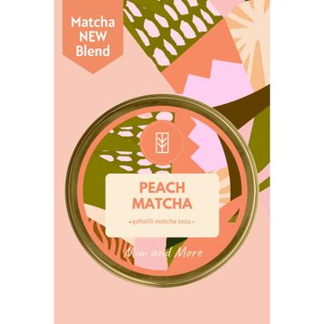 Mim and More 100 gr Şeftali Matcha Çayı