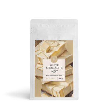 Mim and More 200 gr Beyaz Çikolata Aromalı Kahve Çekirdek Kahve