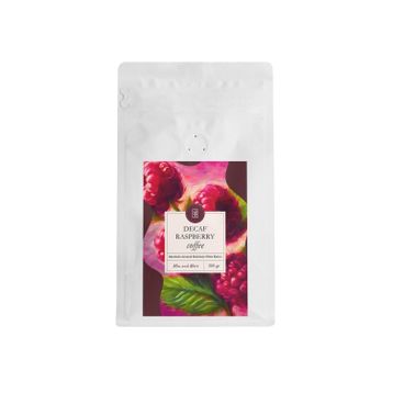 Mim and More 200 gr Decaf Raspberry Coffee Kafeinsiz Ahududu Aromalı Çekirdek Kahve