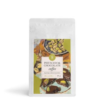 Mim And More 200 gr Pistachio Chocolate Coffee Antep Fıstıklı Çikolata Aromalı Kahve Filtre Kahve