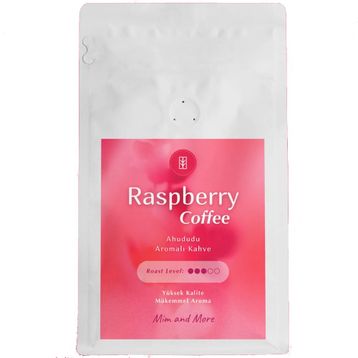 Mim and More 200 gr Raspberry Coffee Ahududu Aromalı Kahve Filtre Kahve