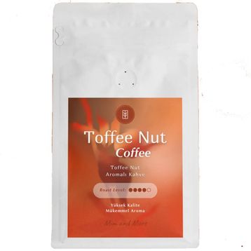 Mim and More 200 gr Toffee Nut Coffee Toffee Nut Aromalı Kahve Çekirdek Kahve