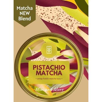 Mim and More 25 gr Antep Fıstığı Aromalı Pistachio Matcha