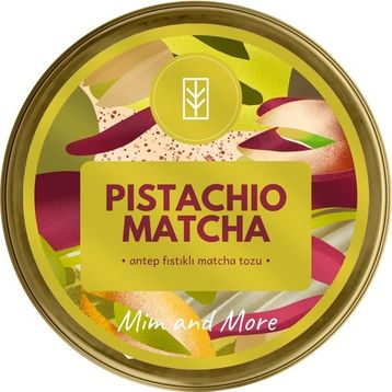 Mim and More 25 gr Antep Fıstığı Aromalı Pistachio Matcha