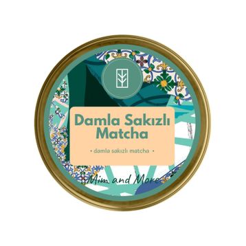 Mim and More 25 gr Damla Sakız Aromalı Matcha