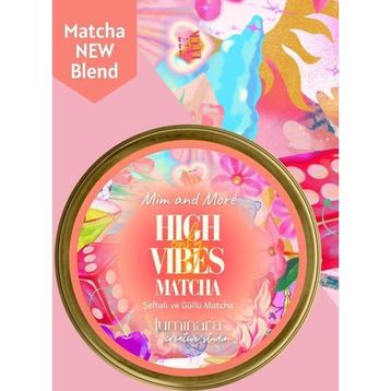 Mim and More 25 gr Gül ve Şeftali Aromalı Matcha