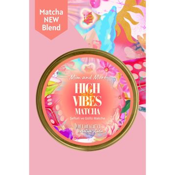 Mim and More 25 gr Gül ve Şeftali Aromalı Matcha