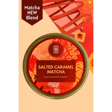 Mim and More 25 gr Salted Caramel Matcha Tuzlu Karamel Aromalı Matcha