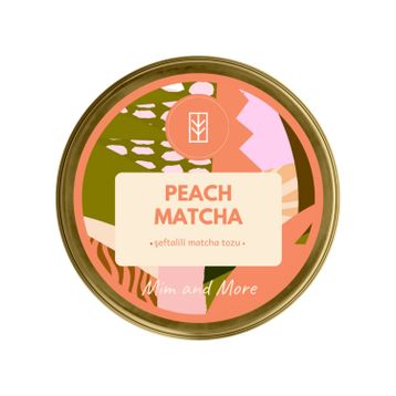 Mim and More 25 gr Şeftali Matcha Çayı