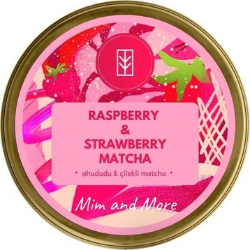 Mim and More 25 gr Strawberry Matcha Çilekli Matcha