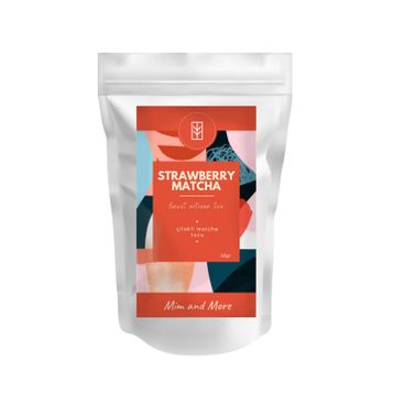 Mim and More 50 gr Çilek Aromalı Matcha