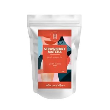 Mim and More 50 gr Çilek Aromalı Matcha