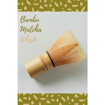 Mim and More Matcha Whisk El Yapımı Özel Bambu Köpürtücü