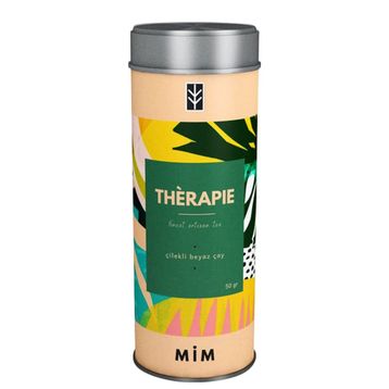 Mim and More Thérapie Tea 50 gr Çilekli Beyaz Çay