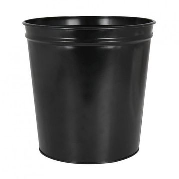 Mimaks D-1 Metal Siyah Çöp Kovası