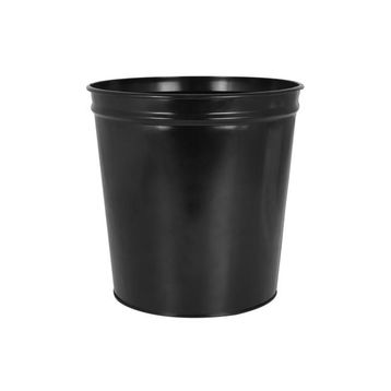 Mimaks D-1 Metal Siyah Çöp Kovası