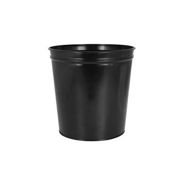 Mimaks D-1 Metal Siyah Çöp Kovası
