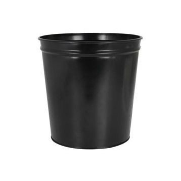 Mimaks D-1 Metal Siyah Çöp Kovası