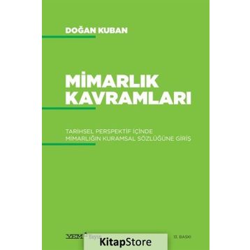 MİMARLIK KAVRAMLARI - DOĞAN KUBAN