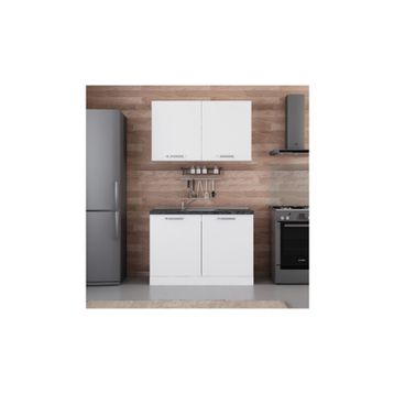 Minar 120-B1 Beyaz 120 cm Mutfak Dolabı