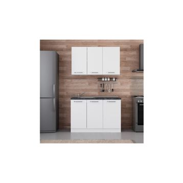 Minar 125-B1 Beyaz 125 cm Mutfak Dolabı