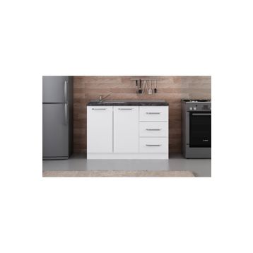 Minar 125-B2 Beyaz 125 cm Mutfak Dolabı